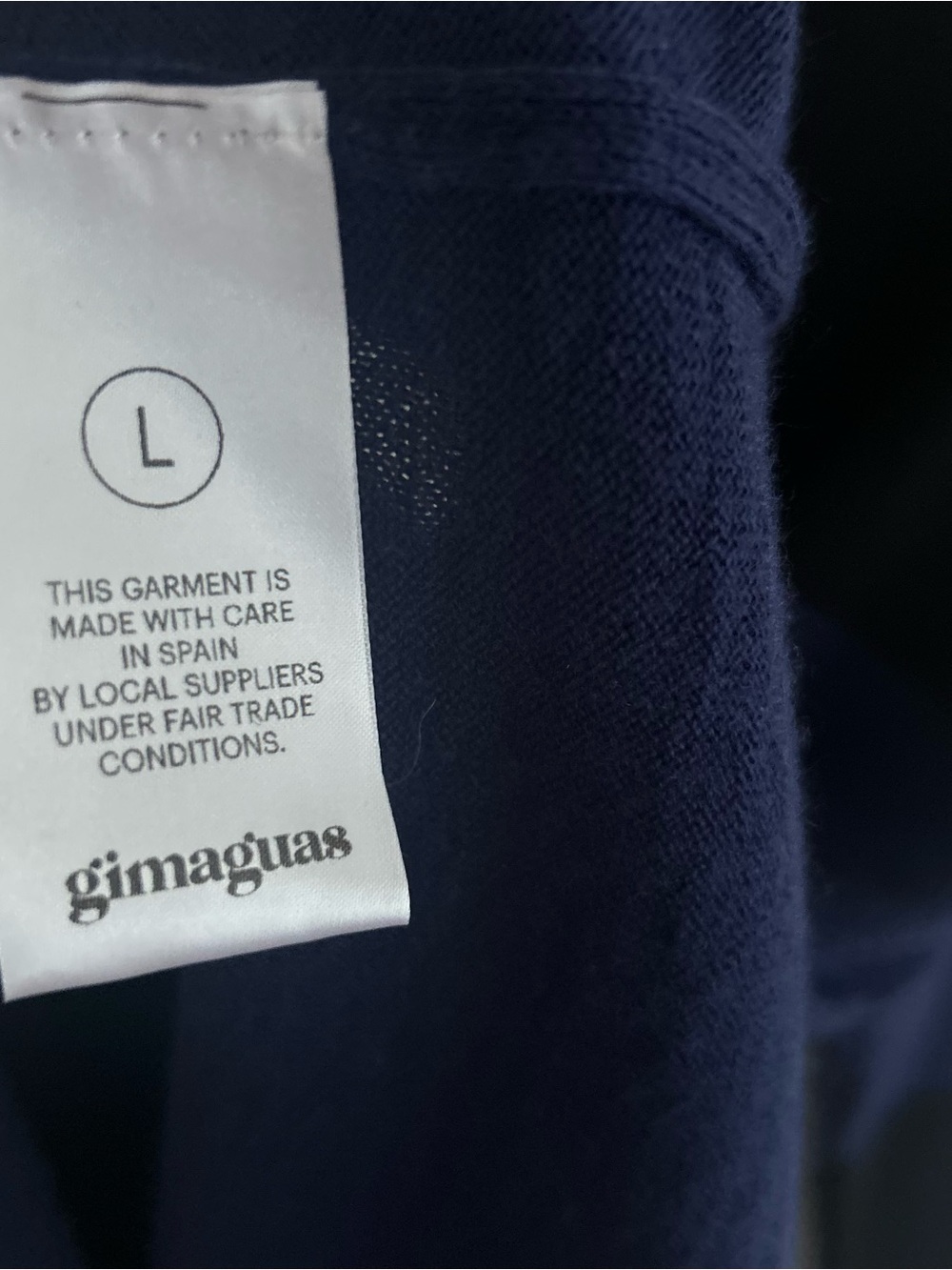 NWT Gimagaus Jess Polo in Navy - Picture 4 of 8